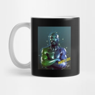 Marvelous Marvin Hagler Boxing Legend Signature Vintage Retro 80s 90s Bootleg Rap Style Mug